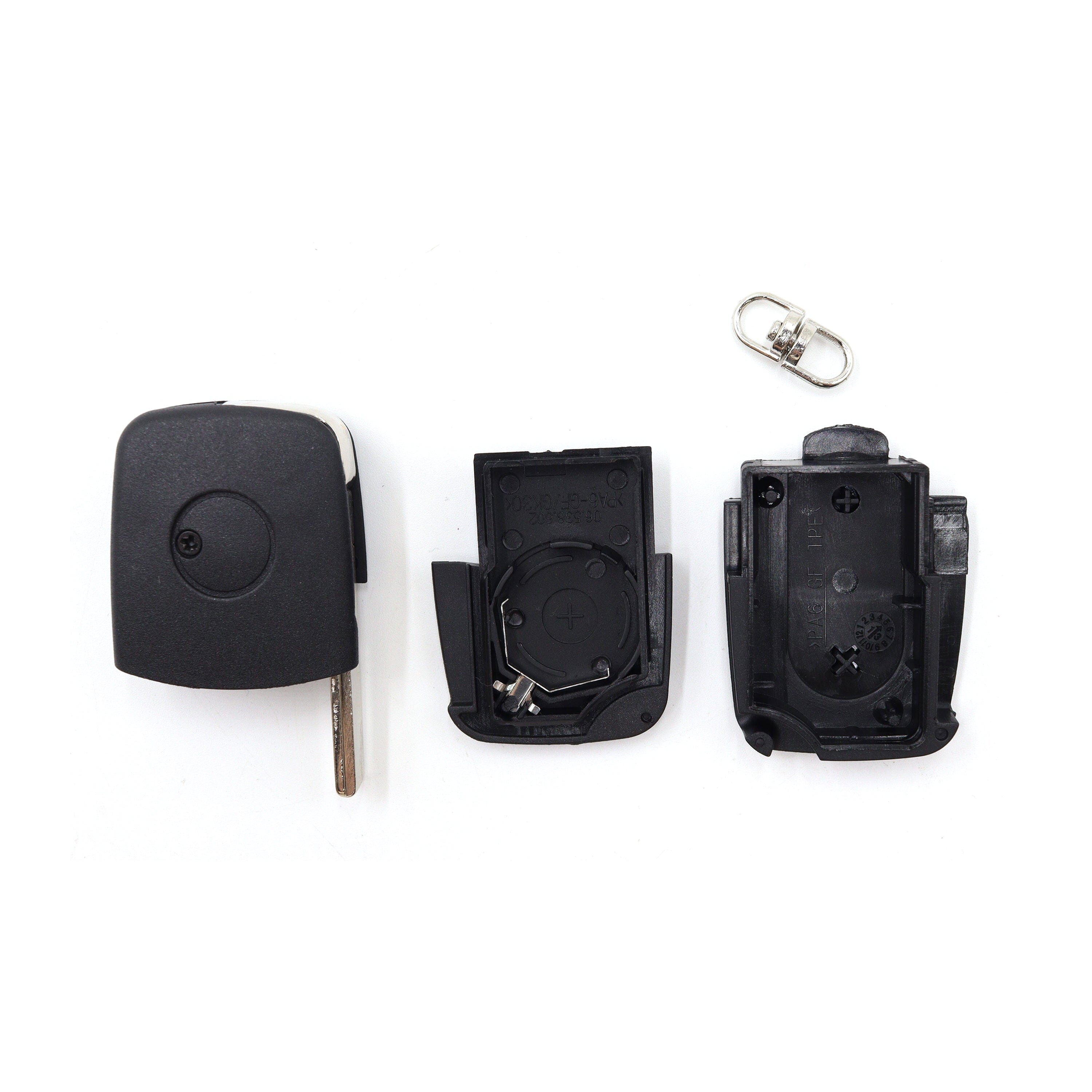 2 Button Key Shell with 2023 battery clip To Suit Volkswagen Bora, Golf, Passat | Remote Pro